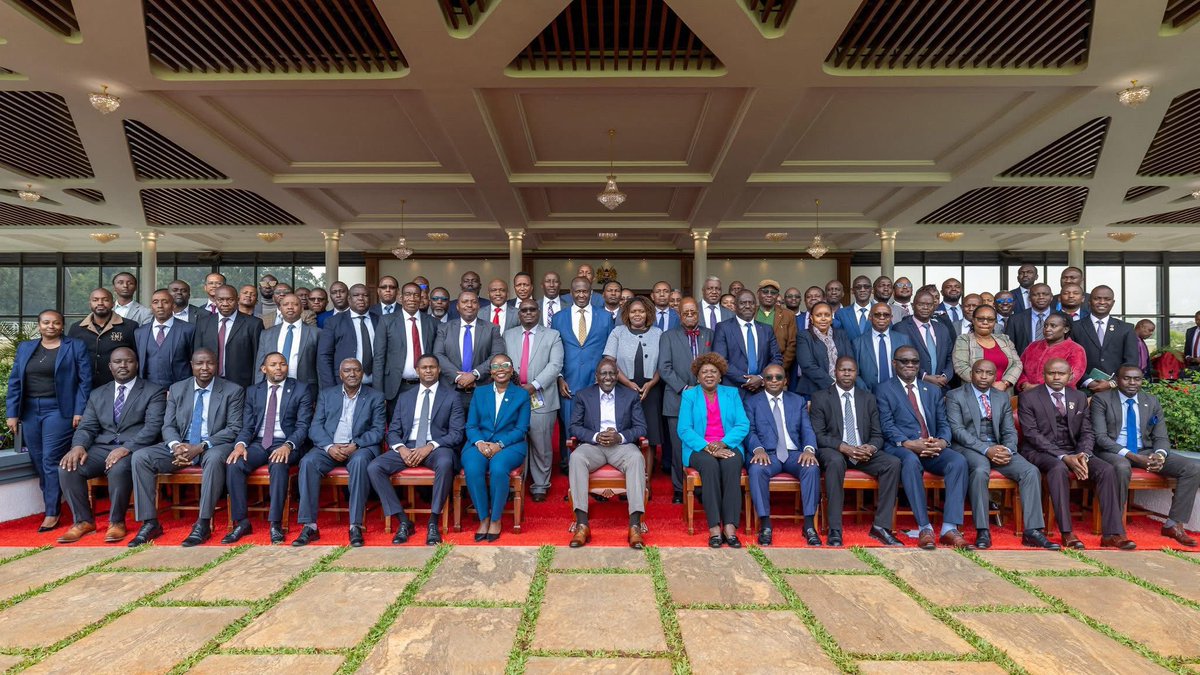 Today, at State House Nairobi, H.E <a href="/WilliamsRuto/">William Samoei Ruto, PhD</a>  marked a defining milestone with the launch of the Affordable Housing Internship Programme — a strategic pillar of the Affordable Housing Programme, and a clear testament to our commitment to inclusive growth and job creation.