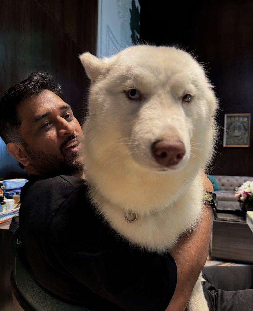 Pictures of the day ! 😍❤️

@MSDhoni #MSDhoni
