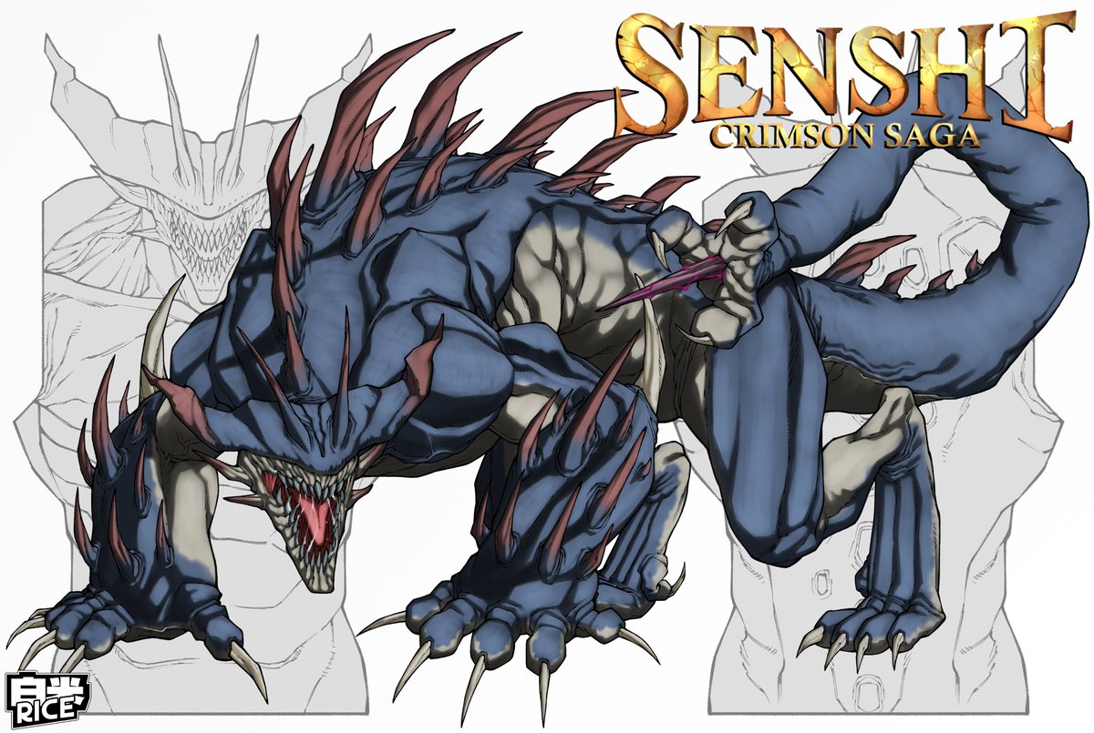 RICE (@ricecoffeesalad) on Twitter photo Another boss creature concept i made for <a href="/YonkaiStudios/">Senshi: Crimson Saga</a>
#ArtistOnTwitter #art #drawing #robloxart #RobloxDev Another boss creature concept i made for <a href="/YonkaiStudios/">Senshi: Crimson Saga</a>
#ArtistOnTwitter #art #drawing #robloxart #RobloxDev
