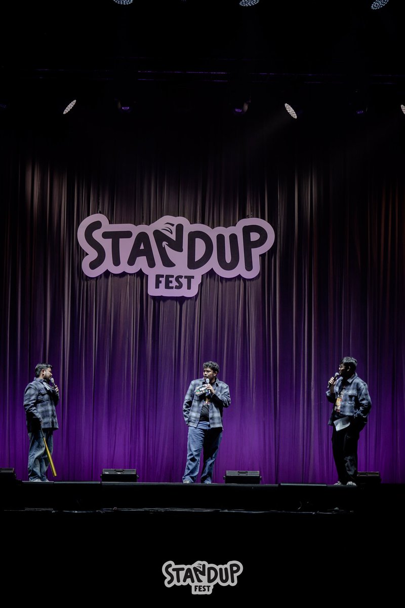 Rigen ke panggung Stand Up Fest sampe harus bawa stik baseball Po demi elu!!