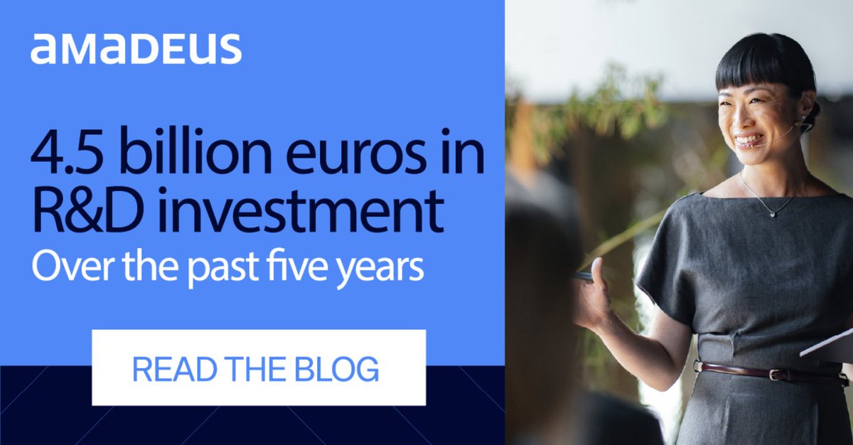 Getting #innovation right is important, especially in an industry as complex as #travel. That’s why we’re constantly finding new approaches and new solutions, leading to a massive investment in R&amp;D over the past 5 years. More on our vision:  hubs.la/Q03wtKRy0