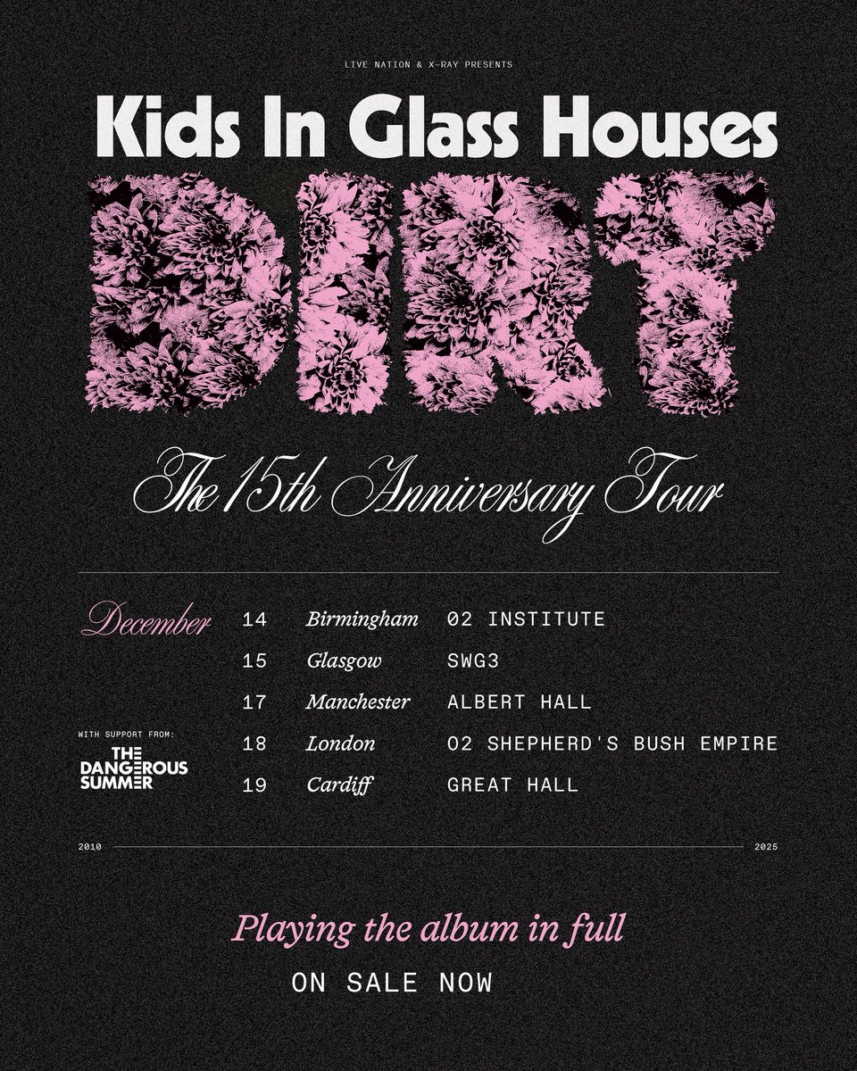 The Dangerous Summer (@dangeroussummer) on Twitter photo π¬π§ See you all back in December with <a href="/kighofficial/">Kids In Glass Houses</a> β€οΈ
Thedangeroussummer.us π¬π§ See you all back in December with <a href="/kighofficial/">Kids In Glass Houses</a> β€οΈ
Thedangeroussummer.us