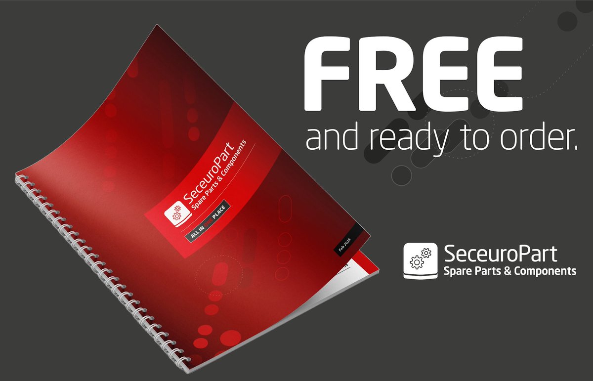 It's FREE, it's comprehensive, and it's available now ⬇️ 

The SeceuroPart components catalogue is packed with over 1,000 spare parts and components – all in one easy-to-use printed guide.

 Get in touch with your Account Manager or head over to SWS Online to order. 
#SeceuroPart