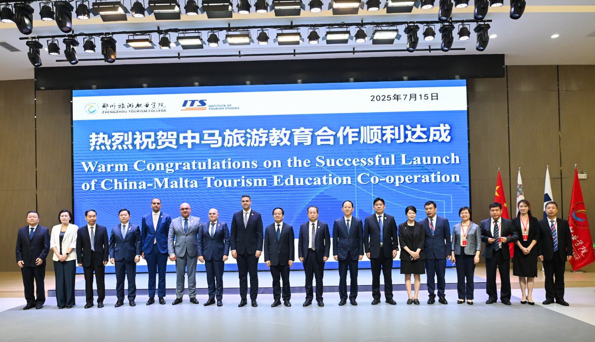 DeputyPMIanBorg's tweet image. Education is a bridge between nations, bringing people together to learn from one another.
I was honoured to inaugurate the new @MaltaITS satellite campus in Zhengzhou this morning, the second ITS campus in China.
A heartfelt thank you to the students and staff of the…