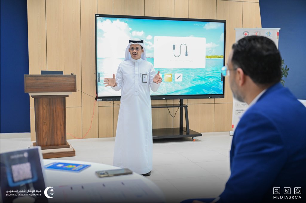 mediasrca's tweet image. في إطار نشر ثقافة #القانون_الدولي_الإنساني، نظّمت الهيئة ورشة عمل بالتعاون مع اللجنة الدولية للصليب الأحمر، وباستضافة كريمة من جامعة جازان، تستمر لثلاثة أيام، لتعزيز الوعي بأساسيات القانون ومبادئه الإنسانية🚑