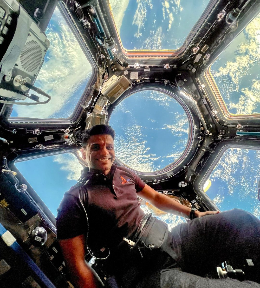 Shubhanshu Shukla has returned to Earth from space...

#ShubhanshuShukla 
#INDvsENG