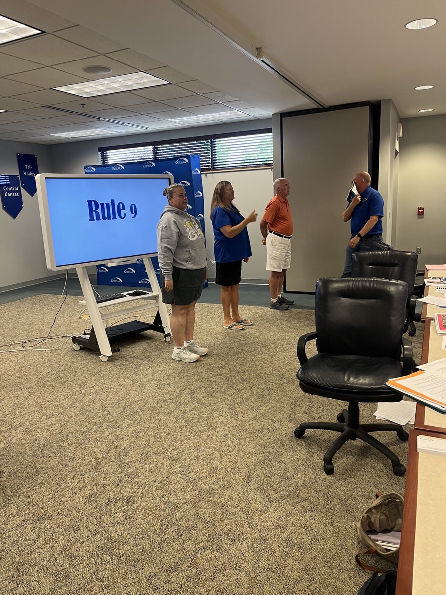 goody_scott's tweet image. We had a productive day for our Volleyball Area Supervisors and LOA reps in our building for our 2025 meeting prep. Our @RefReps kiosk even had our Volleyball simulator updated just in time!