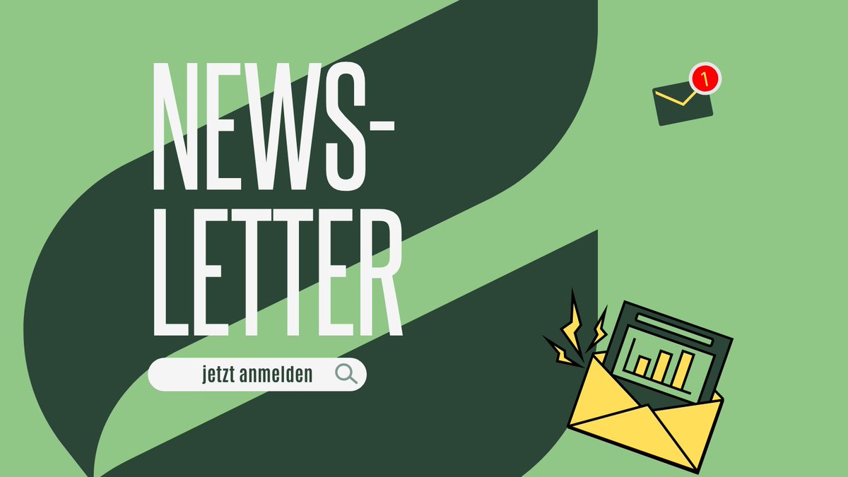 🔔Nie wieder was verpassen!
Du kannst nicht genug von Pluraler Ökonomik bekommen? Dann melde Dich jetzt für unseren Newsletter an!📧

📫Link zum Formular findest Du hier: forms.gle/HtpUTGfckoWvBn… (alternativ auf unserer Website)
Let's go 💥