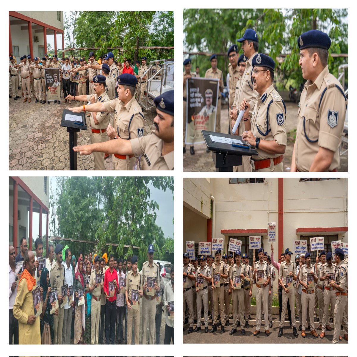 #DharPolice द्वारा “नशे से दूरी है ज़रूरी” अभियान की शुरुआत में SP श्री मनोज कुमार सिंह ने नशामुक्ति की शपथ दिलाने के बाद रैली को हरी झंडी दिखाई। 
#नशे से दूरी - है जरूरी
#Saynotodrugs 
#nashamuktMP
#Nasheseduri - hai jaruri
<a href="/CMMadhyaPradesh/">Chief Minister, MP</a> <a href="/DGP_MP/">DGP MP</a> <a href="/IGP_INDORE/">IG INDORE (RURAL)</a> <a href="/JansamparkMP/">Jansampark MP</a>