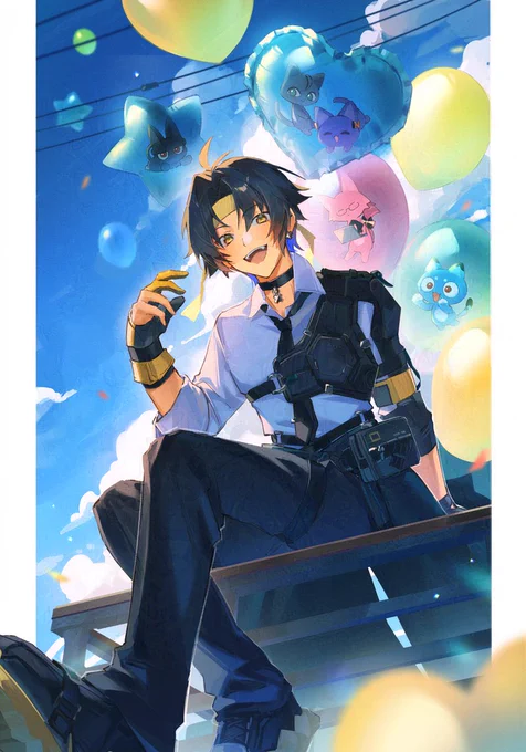 HAPPY BIRTHDAY MASAMASA!!!! YOU WILL LIVE TO 100!!! #浅羽悠真生誕祭2025 #zzzero #zzzcreators #Harumasa