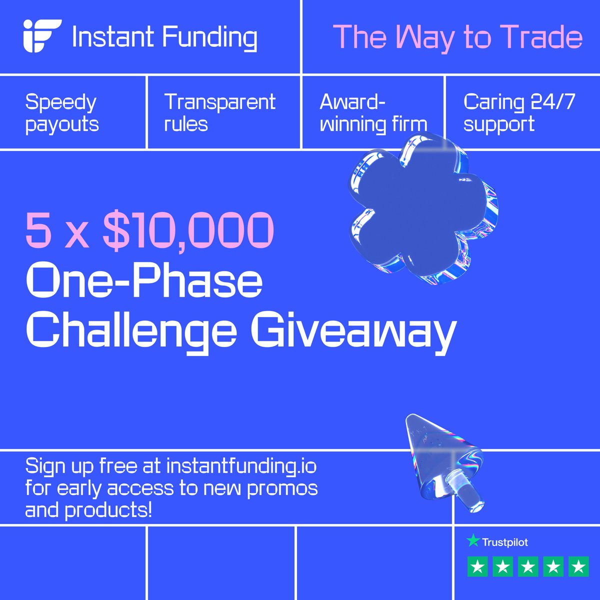 🚨 GIVEAWAY TIME – 5 x $10,000 Funded Accounts 🚨
Partnering with Instant Funding to celebrate my birthday 🎂🎉

🔥 Win a $10K One-Phase Challenge
📅 Result Date: 18th July

How to Enter:
✅ Like this post
🔁 Repost it
👥 Tag 3 trader friends
👤 Follow <a href="/HirenFX/">HirenFX</a>