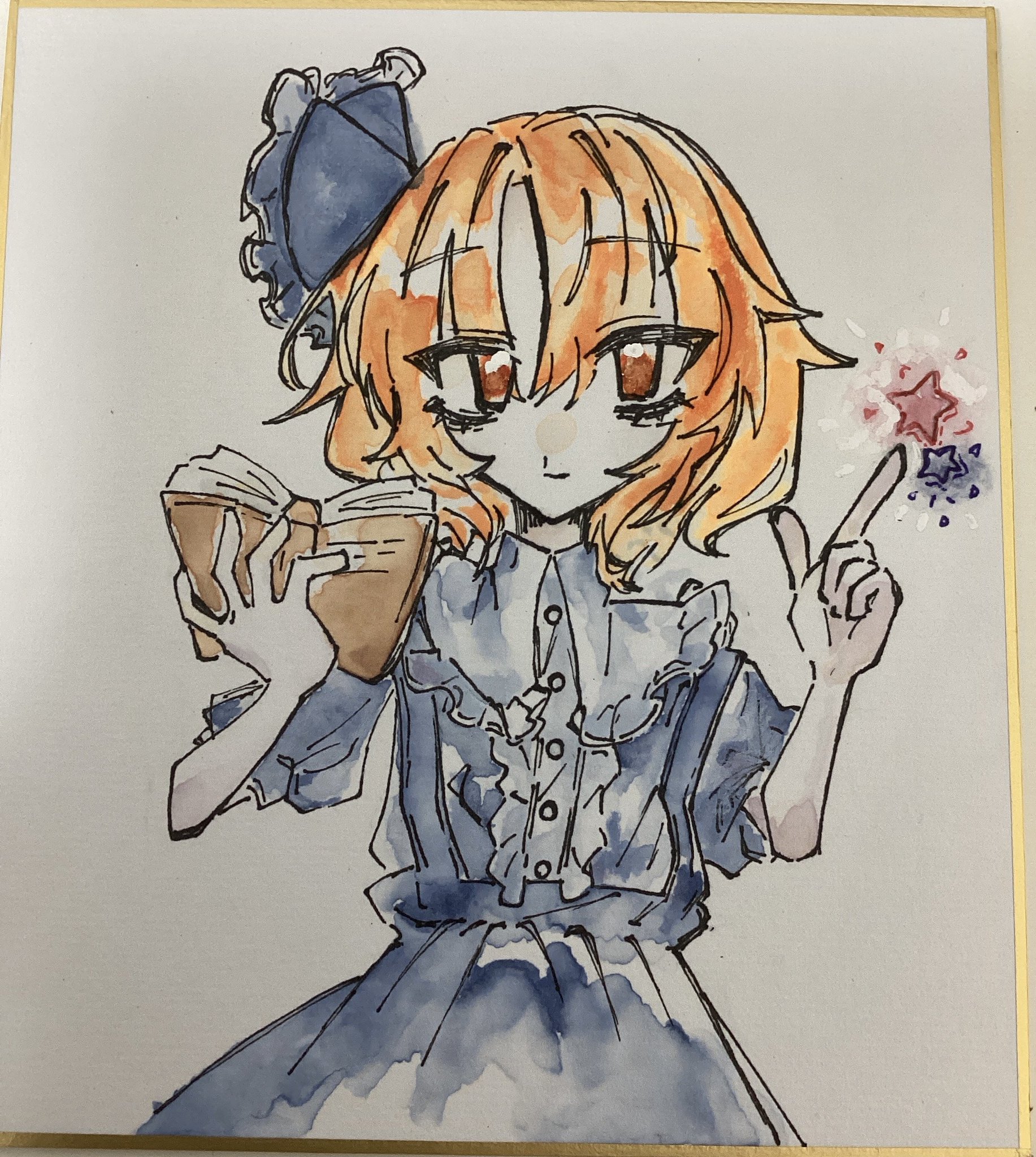 も*】様 手描きイラスト　アリス　＊スペード 手描きイラスト】アリス・マーガトロイド 東方project