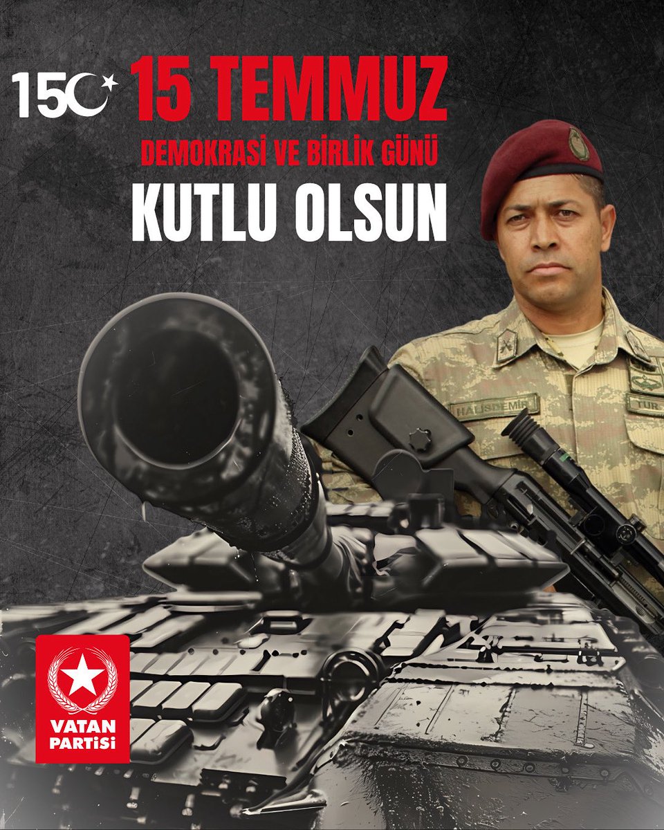15 Temmuz Demokrasi ve Millî Birlik Günü Kutlu Olsun

Türkiye, 15-16 Temmuz’da NATO’nun yeraltı örgütü olan Gladyo’yu, TSK’nın öldürücü darbesi ve Türk Milleti’nin desteğiyle yere serdi.
Darbe girişimini durduran Türk Silahlı Kuvvetlerini ve Türk Milleti’ni saygıyla selamlıyoruz.