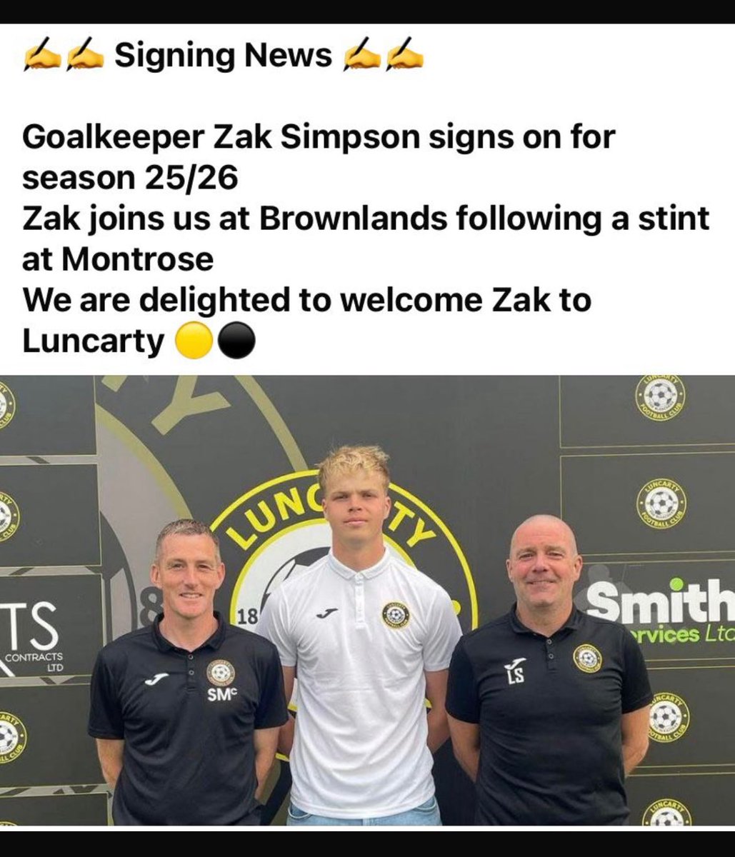 Welcome Zak Simpson ✍️✍️