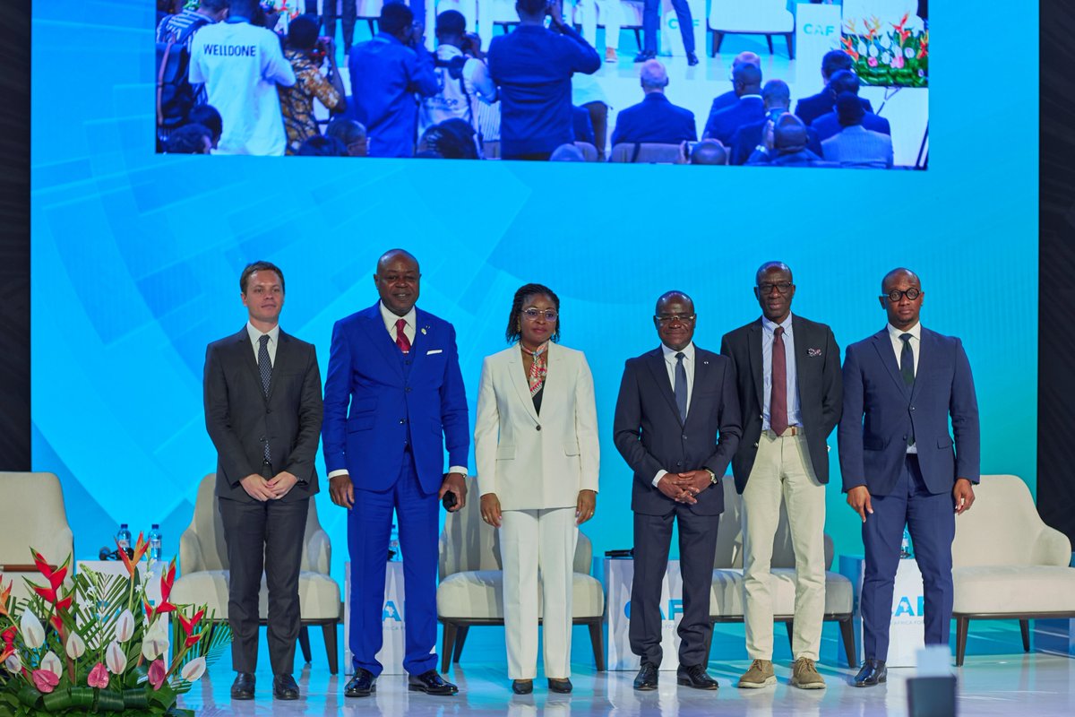 CAF_forum's tweet photo. Retour sur le Panel ministériel. 
Économie numérique : le bilan d’une décennie d’innovation

Les ministres du Bénin, Congo &amp; Côte d’Ivoire ont partagé leur vision d’un numérique inclusif et souverain.

https://t.co/6ppZZqldxM

#CAF25 https://t.co/j65znPDvlp