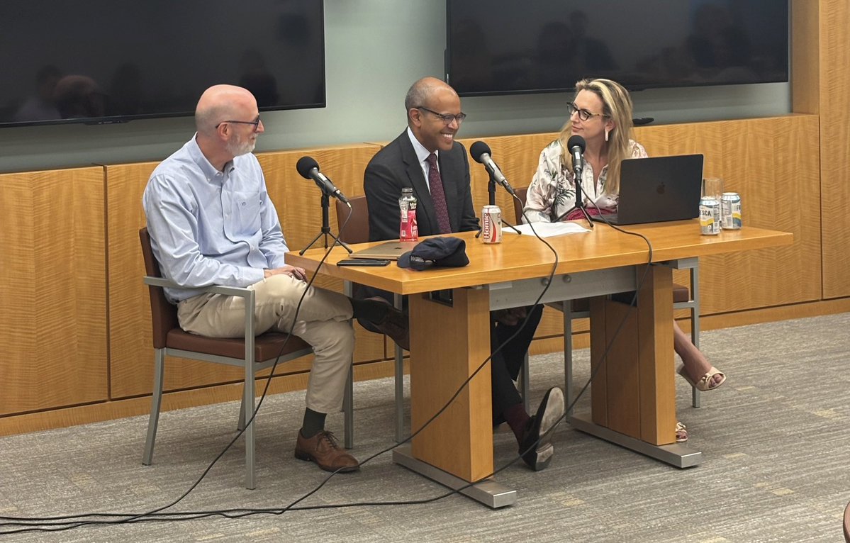 Kannon Shanmugam (@kannonshanmugam) on Twitter photo On an otherwise tough day, it was a delight to join <a href="/whignewtons/">Sarah Isgur</a> and <a href="/DavidAFrench/">David French</a> for what is now an annual tradition -- the Supreme Court term-end episode of Advisory Opinions. Tune in Thursday to hear me try to pronounce “purposivist”… On an otherwise tough day, it was a delight to join <a href="/whignewtons/">Sarah Isgur</a> and <a href="/DavidAFrench/">David French</a> for what is now an annual tradition -- the Supreme Court term-end episode of Advisory Opinions. Tune in Thursday to hear me try to pronounce “purposivist”…