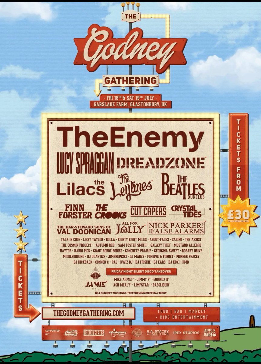 FinnForster1's tweet image. This Saturday, buzzing for it!
See you guys down the front at @godneygathering ❤️
🎫 thisfeeling.co.uk/godneygatherin…