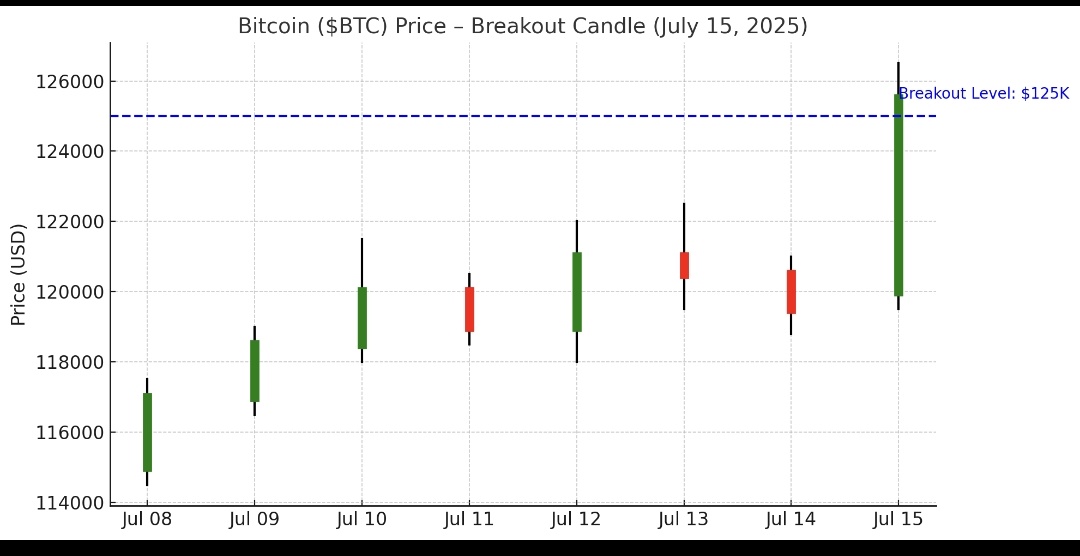 🚀 Bitcoin Weekly Price Analysis
$BTC is trading around $119K–$121K, flirting with new ATHs🧨
Key Levels:
Support: $115K
Resistance: $125K(major breakout zone)
Macro Target: $135K+on breakout

📊 RSI:Overbought zone, but momentum strong
🔥Volume increasing=bullish conviction