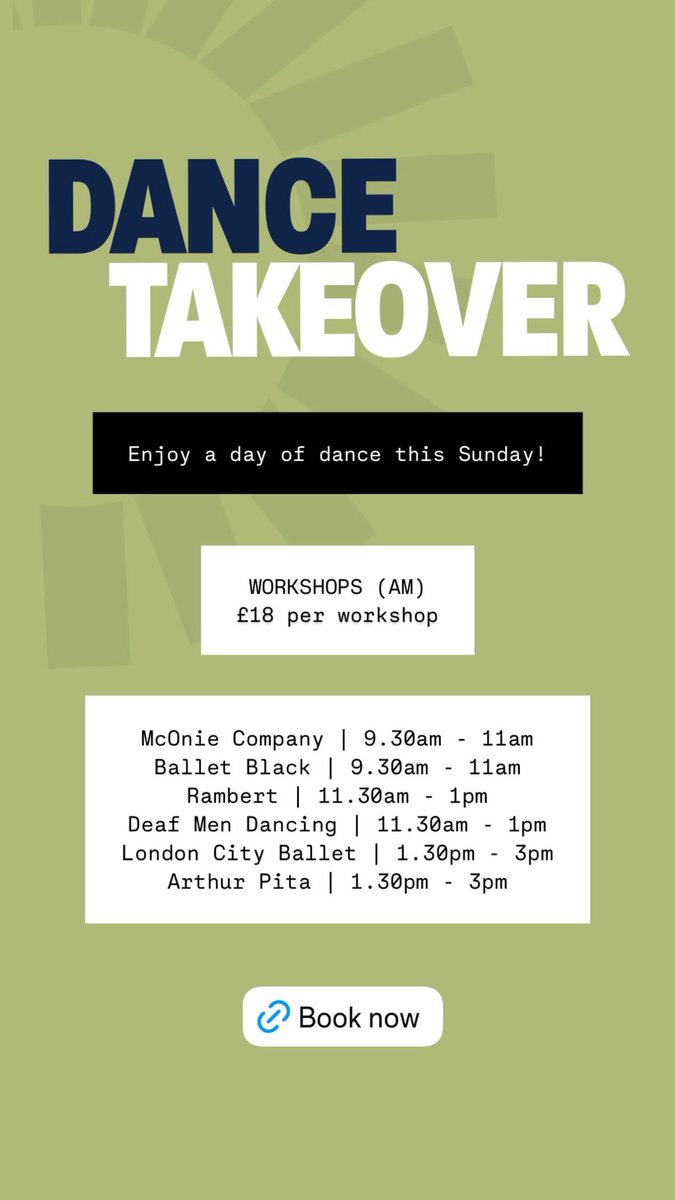 Only five days to go! It will an amazing &amp; inspiring day for people who love to dance!

Deaf Men Dancing’s workshop at 11.30am - 1pm.

Book tickets, here’s link: openairtheatre.com/production/dan…

<a href="/OpenAirTheatre/">Open Air Theatre</a> 
<a href="/marksmith_prod/">Mark Smith</a>