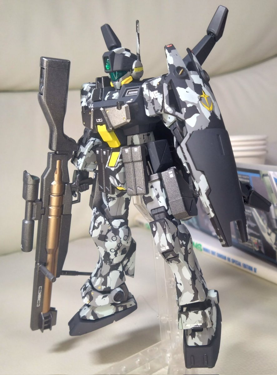 RoE720's tweet image. #めいさーいプラモ上げまへんか 
迷彩は塗装してておもしろい✨
また、やります👍