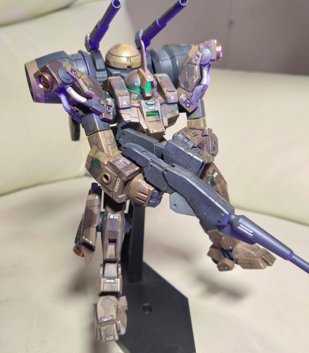RoE720's tweet image. #めいさーいプラモ上げまへんか 
迷彩は塗装してておもしろい✨
また、やります👍