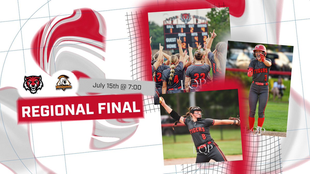 Today is the day! Your Tigers will take on the warriors tonight at 7! Let’s pack the park Tiger nation style! 🥎💪