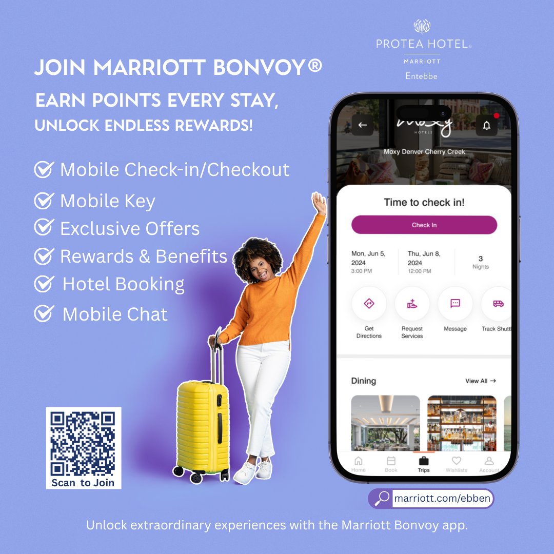 Turn every stay into something more. ✨
Join Marriott Bonvoy® today and start earning points, perks, and unforgettable experiences.
Sign up now 👉 joinmarriottbonvoy.com/emeaqr/s/EN-GB…
#MarriottBonvoy #TravelBrilliantly #RewardYourself #JoinNow