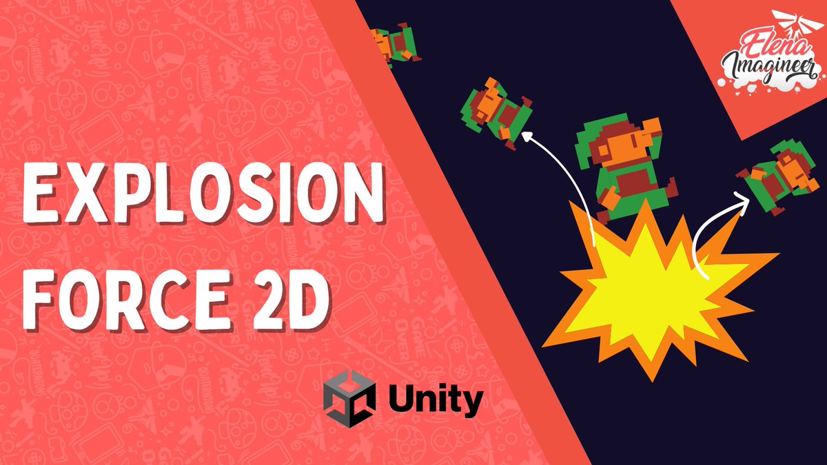 ElenaImagineer's tweet image. ¡Nuevo tutorial de Unity en #YouTube! 

En este vídeo vemos cómo aplicar una fuerza de explosión a elementos 2D en Unity. Para ello, haremos uso de los maravillosos métodos de extensión 🤓

👇
youtu.be/1Ch-V_pnMHg

#gamedev #indiedev