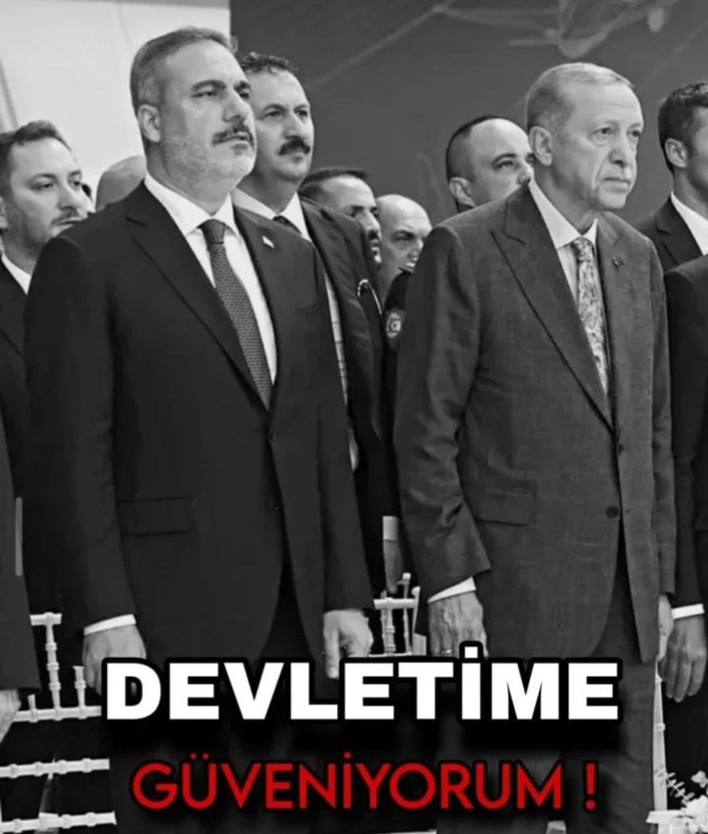 İyi günde, kötü günde, her daim...! 
#DevletiminYanındayım 🇹🇷
