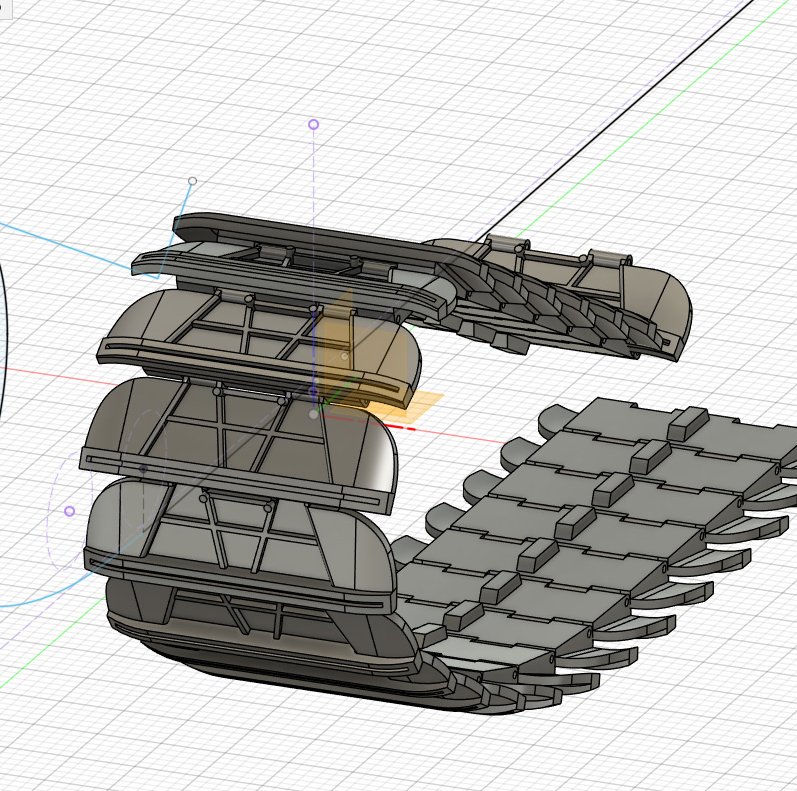 grey_FS36081's tweet image. 1/35 フルスクラッチビルド TOG2
丸まったダイオウグソクムシのような履帯など
あとフィンランド先生こと齋木伸生先生からTOG2の薄い本が届きました
齋木先生といえばAM誌の連載や私が初めて買ったミリタリー書籍が「異形戦車ものしり大百科」と馴染み深かったです
#戦車 #fusion360