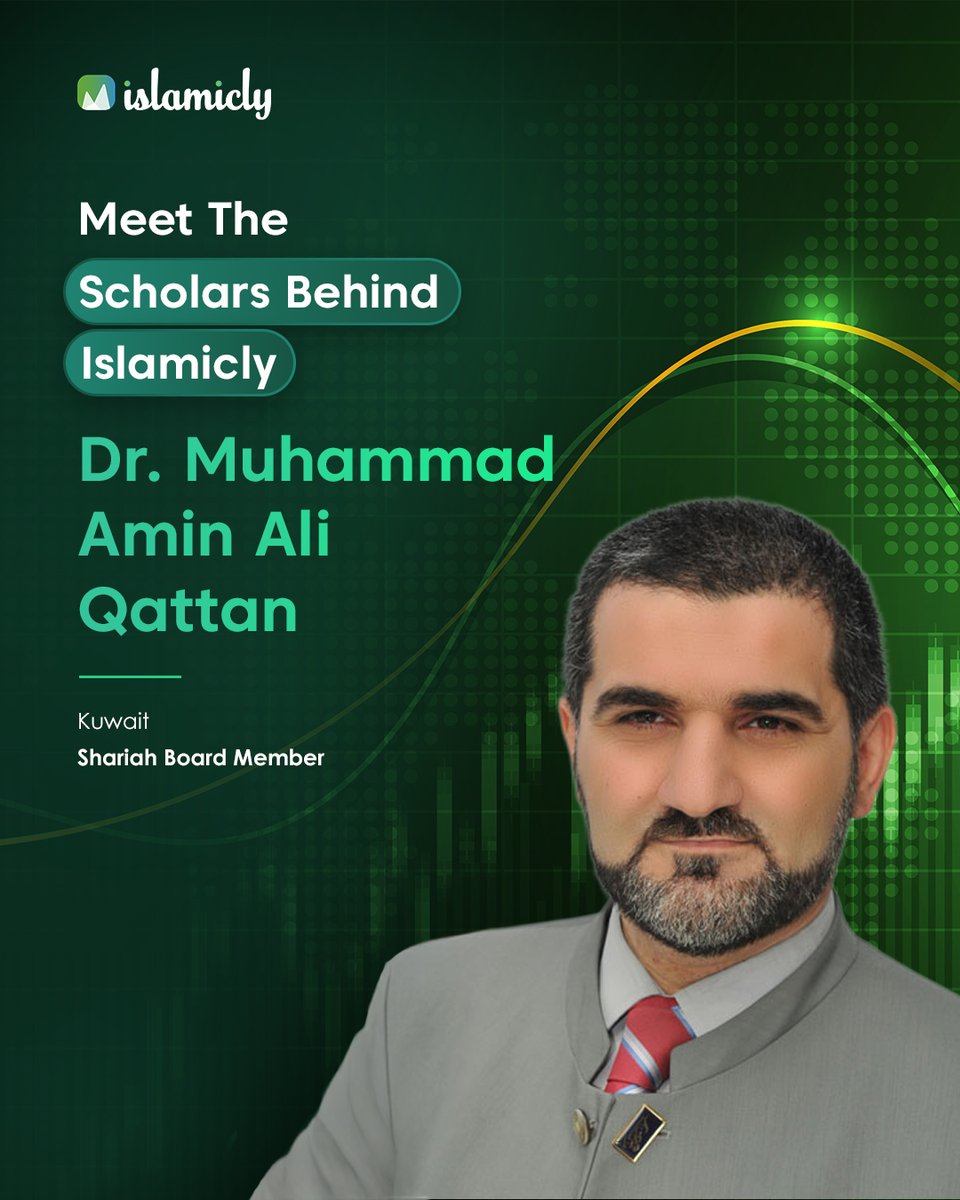 IslamiclyApp's tweet photo. Halal investing isn’t just about rules—it’s about the right guidance.

Dr. Mohammad Amin Ali Qattan brings decades of real-world Shariah advisory and academic depth to every stock we screen. From policy to practice, he’s been a guiding voice for ethical Islamic finance. https://t.co/6CzQTucxeu