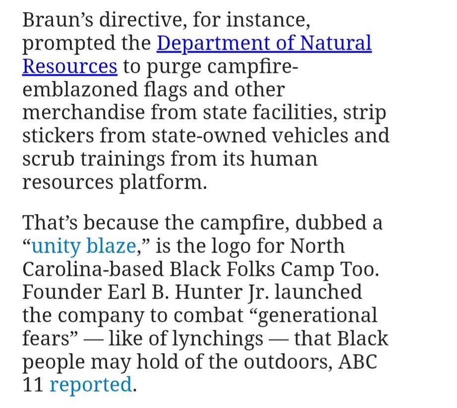 Steve_Stuck's tweet image. State of Indiana taxpayers spent almost $80,000 on a group that educates black people it&apos;s ok to go outdoors because they fear being &quot;lynched&quot;. Governor Braun new anti-DEI directive shutdown this spending.