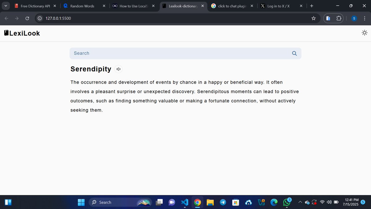 Techgiant0's tweet image. Been a while I posted. I had exams to write so was off for a while but this is what i&apos;m working on. A dictionary web app 😀. Bugs wan kill me 🤧 but regardless I must finish what i started. I should finish today and host it on @pxxl_space