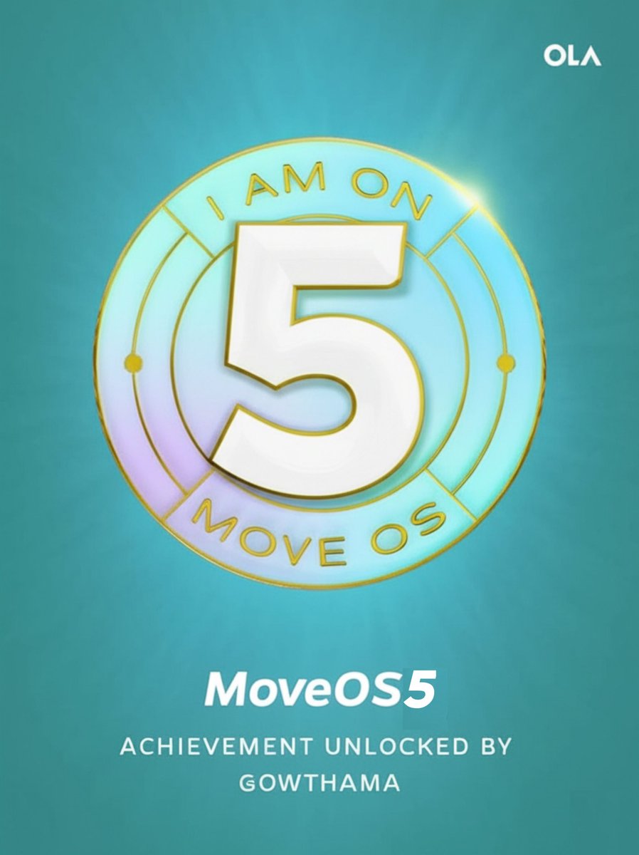 GowthamaSeenu's tweet image. Endless possibilities with #MoveOS5 ⚡😍 #RideTheFuture 

@OlaElectric @bhash