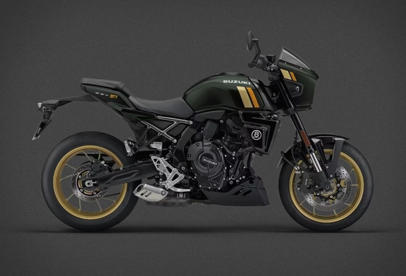 Now Trending: The Suzuki GSX-8TT Motorcycle Has a 776cc Parallel Twin Engine trendhunter.com/trends/suzuki-…