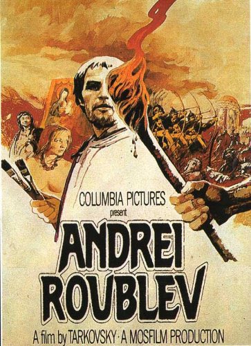 RSRVwithRandJ's tweet photo. Hey Reservos! This week we are discussing #AndreiTarkovsky’s #AndreiRublev (1966). Listen as we breakdown this portrait of an artist weighed down by the influences of his environment, testing his confidence and faith in his work and his ability to see the value of his art. Enjoy! https://t.co/BP1Ik1yVZ5