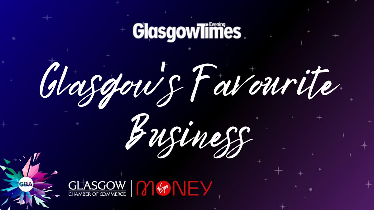 🌟 GLASGOW'S FAVOURITE BUSINESS 🌟

For this category at the Glasgow Business Awards, sponsored by the Glasgow Times, we want to hear from you - who should we be celebrating at #GBA25, in proud partnership with Virgin Money? 🏆

Submit your suggestions: bit.ly/46ghAsx