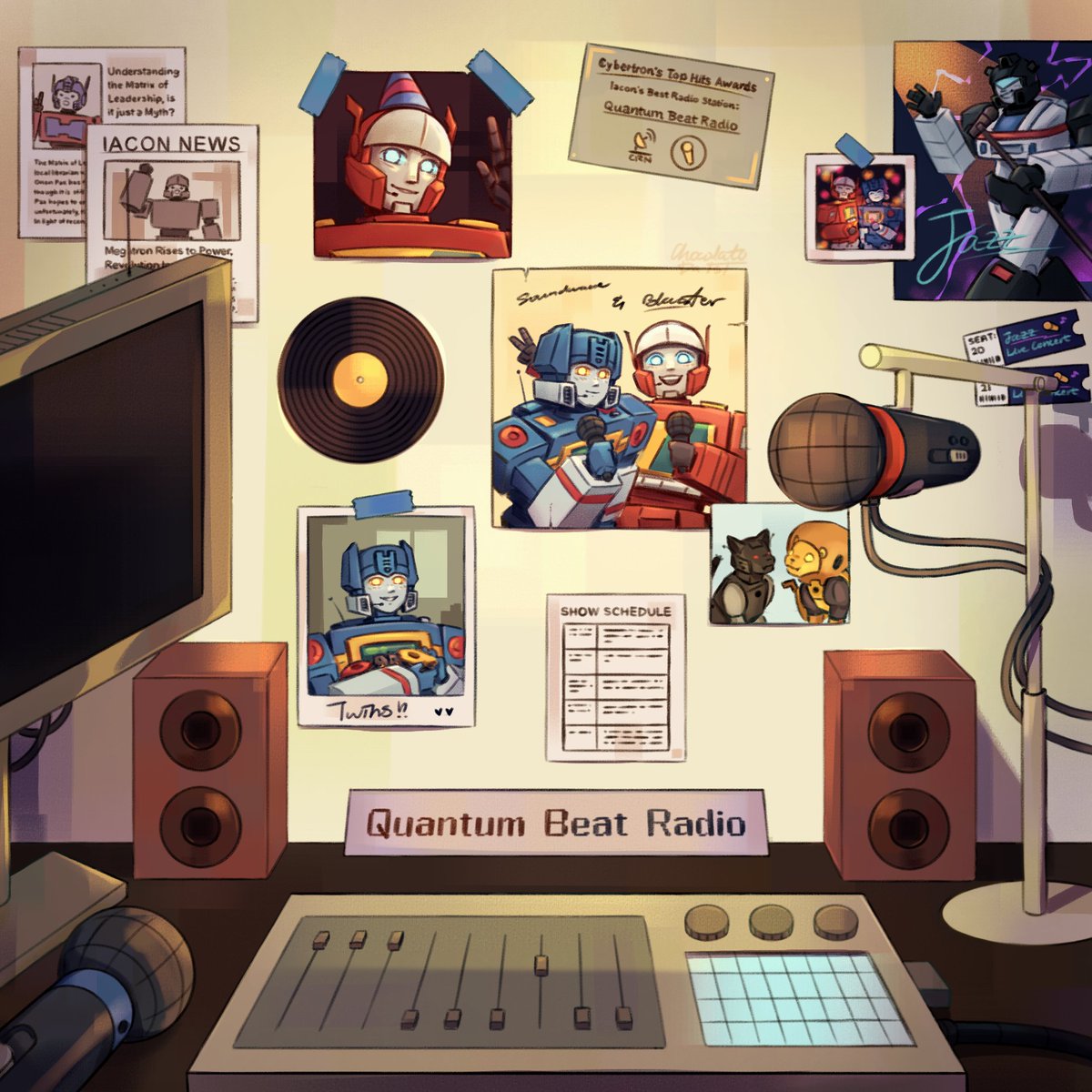 Simpler times
#soundwave #blaster #blastwave