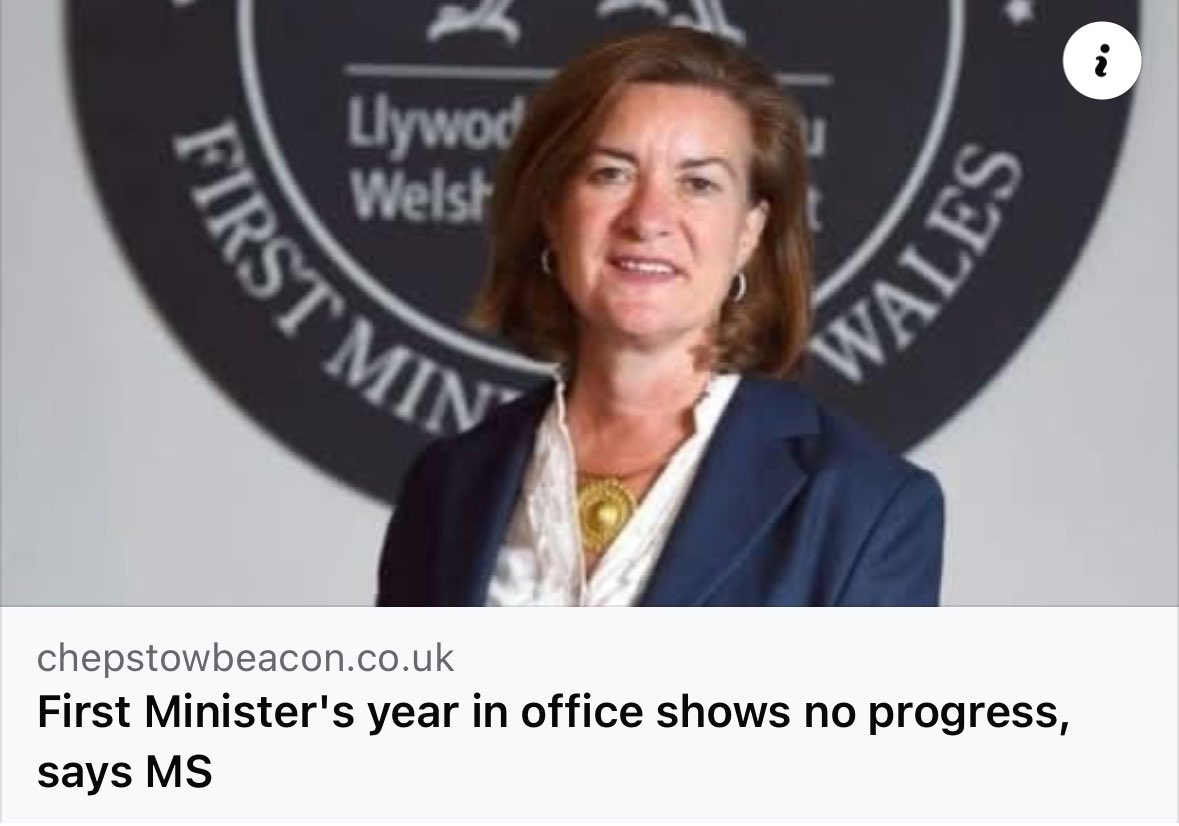 LauraJ4SWEast's tweet image. First Minister Eluned Morgan's leadership is in
'managed decline' on key issues in Wales after almost a year as First Minister.
Read what I have said on it below 👇🏻
chepstowbeacon.co.uk
chepstowbeacon.co.uk/news/first-min…