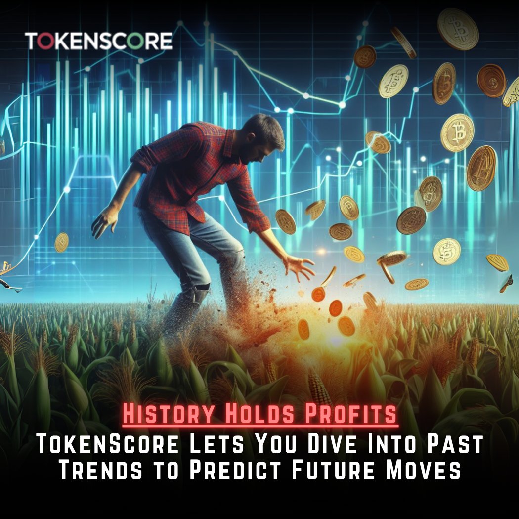 Tokenscoreai's tweet image. Ever wondered how a coin really performed across cycles?
📊 TokenScore brings powerful historical analytics so you can learn from the past and profit in the future.
See patterns. Identify cycles. Invest smarter. 📈
#CryptoAnalytics #TokenScoreTools #HistoryInCrypto