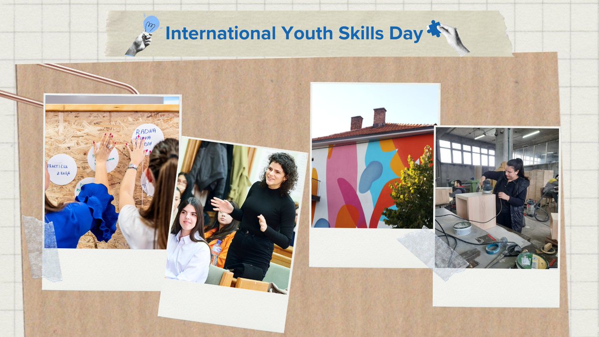 UNDP_Montenegro's tweet image. On #YouthSkillsDay, we celebrate young people in 🇲🇪 shaping policies, leading climate action, innovating, and fighting hate speech.
Investing in their skills = investing in Montenegro’s future.
Read more➡️:
undp.org/sites/g/files/…
@UNDPEurasia