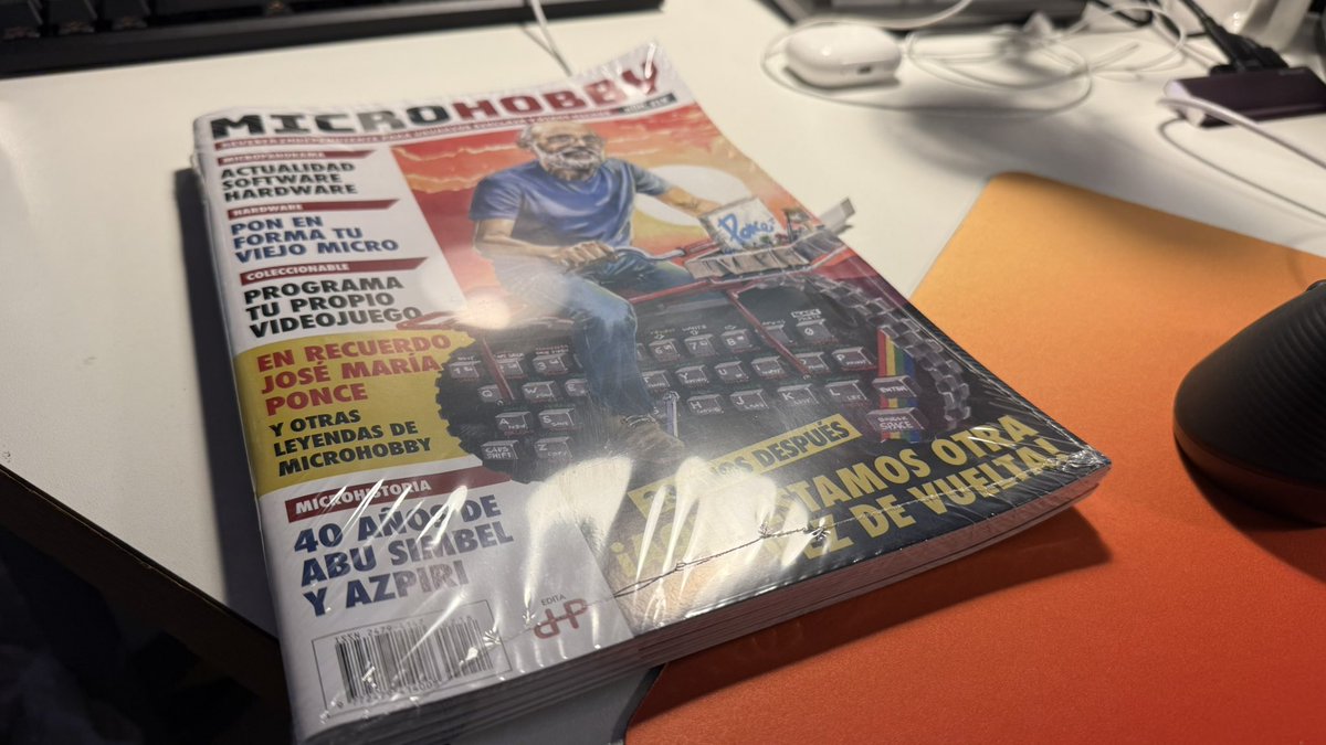 Enviando ya #Microhobby218 como si no hubiera un mañana... ¡qué ganas de que la tengáis ya en vuestras manos!