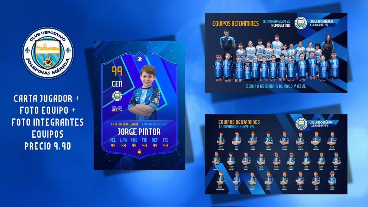 📷 Orlas Temporada 2024-25 
👤Ya tenemos listas las orlas y cartas de la temporada.
El que quiera adquirirlo puede encargarlas en Imprenta Digital Gráfikos
g.co/kgs/M3J8nGY
💙 #FUERZAYHONOR 🤍