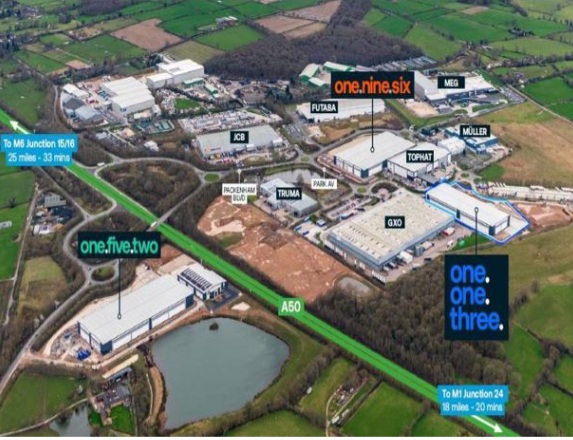 Exciting news for Dove Valley Park, A50, South Derbyshire: DVP113 - a 113,000 ft² top-quality building has just been let to a robust international company! Only two - prime, spec-built units DVP152 and DVP196 – now remain available.
Don't miss out! fhp.co.uk/properties/dvp…