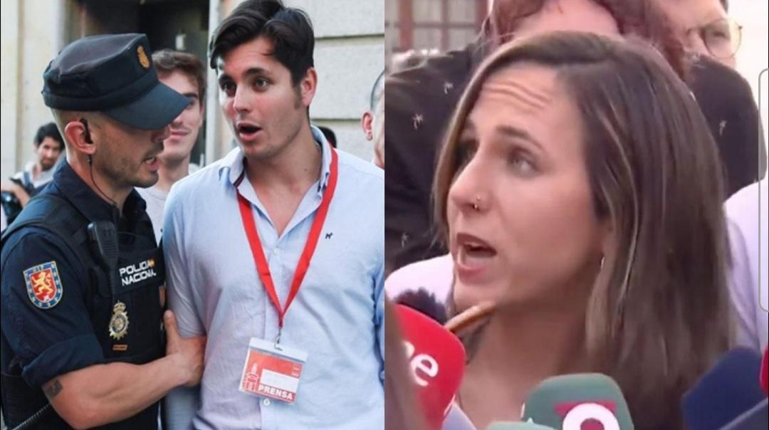 Ione Belarra a Vito Quiles:
“A ti te vamos a llevar a fiscalía. En una democracia plena estarías camino a la Audiencia Nacional acusado de terrorismo”.
Con dos ovarios 😂👏
Ione Belarra y Podemos, me representan 💜💜💜