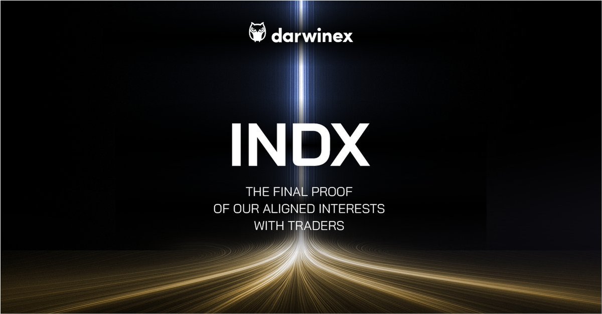 We grow WITH you, not at your expense.

At Darwinex, our business model is built on a simple principle: we only succeed if you do. The Darwinex Index (INDX) is proof of that alignment. This proprietary portfolio features a curated selection of top-performing DARWINs, strategies