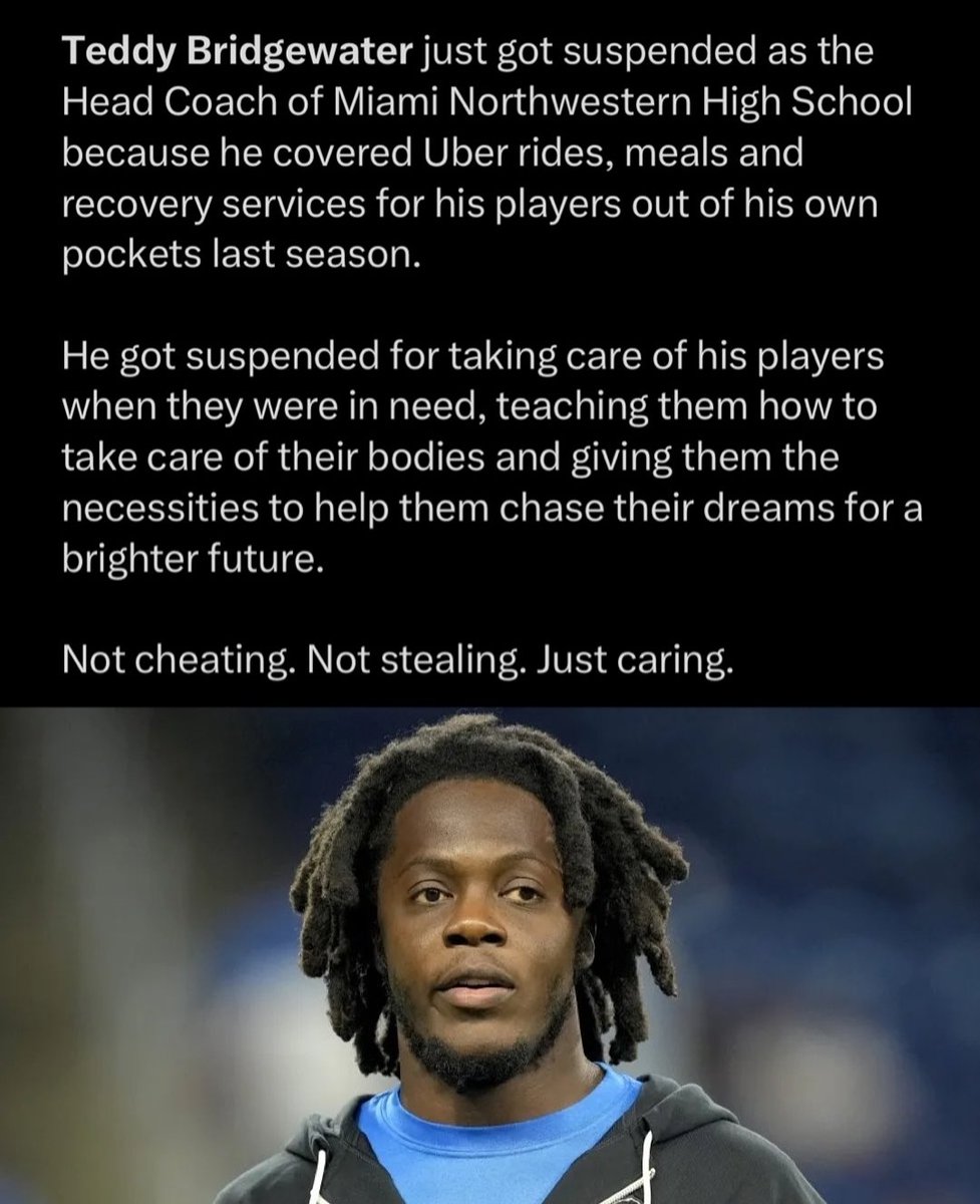 This irks my soul! He didn't give any kid more than another. He set a standard that the district clearly couldn't afford and they're PUNISHING him? So, it's really NOT about the kids? He's helping them inspire to be BETTER than the system, not under it!