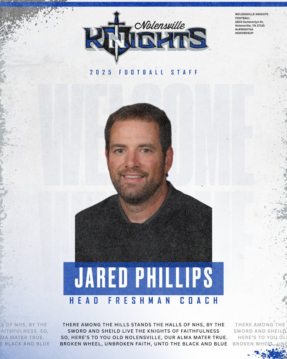 wcsNHSFootball's tweet image. Coach Phillips is bringing over 20 years of teaching and coaching experience from high schools in the state of Oregon to the Knights Football Family. We’re excited about what he will add to all of NHS. We couldn’t be more excited that he will be leading our freshman.

#uKnighted