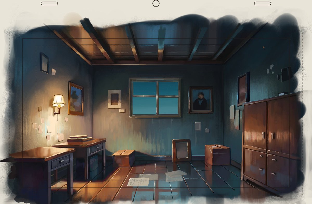 hoseki_raito's tweet image. concept room
#art #2d #conceptart #painting #illustrationart