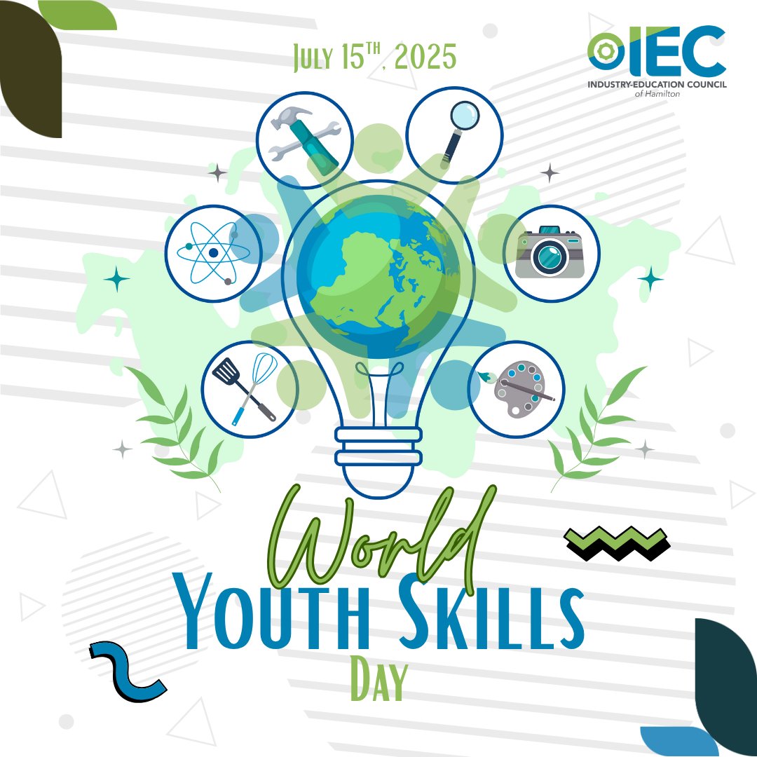 IEC Hamilton (@iechamilton) on Twitter photo Today is World Youth Skills Day! Letās empower young people with the skills that enable them to create, lead, design, and innovate. š
Organizations with Youth Programs (Few examples):
<a href="/LivingRockHamON/">LivingRockMinistries</a>
<a href="/BGCHamHal/">BGC Hamilton-Halton</a>
<a href="/YWCA_Hamilton/">YWCA Hamilton</a>
<a href="/ymcahbb/">YMCA Hamilton | Burlington | Brantford</a>
#WorldYouthSkillsDay #IEC Today is World Youth Skills Day! Letās empower young people with the skills that enable them to create, lead, design, and innovate. š
Organizations with Youth Programs (Few examples):
<a href="/LivingRockHamON/">LivingRockMinistries</a>
<a href="/BGCHamHal/">BGC Hamilton-Halton</a>
<a href="/YWCA_Hamilton/">YWCA Hamilton</a>
<a href="/ymcahbb/">YMCA Hamilton | Burlington | Brantford</a>
#WorldYouthSkillsDay #IEC